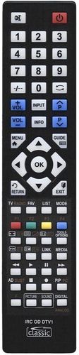 Universālā programmējamā TV pults PC CLASSIC IRC-OD-DTV1 4048601149649