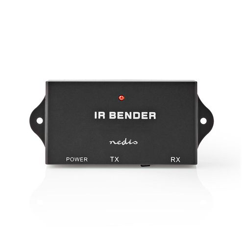IR Remote Control Extender | Signal range: 7.0 m | 3 Devices | ABS | Black IREX050BK 5412810326273