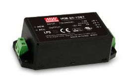 Impulsu barošanas bloks 24V 2.5A ar paliktni MEAN WELL IRM-60-24ST