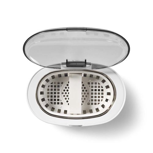 Ultraskaņas juvelierizstrādājumu tīrītājs 0,6 l 50 W ar taimeri JECL110WT Nedis JECL110WT