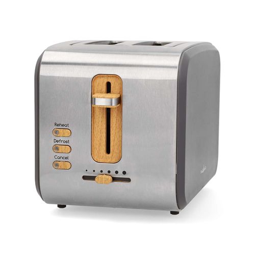 Toaster | Soft Touch Series | 2 Bread Slices | 2 Slots | Browning levels: 6 | Defrost feature | Grey KABT510EGY 5412810273782