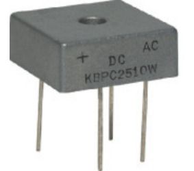 Diožu tiltiņš lodējams  50A 1000V KBPC5010W 5900804048541