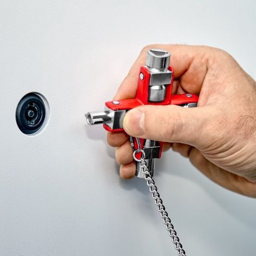 Universālā atslēga elektroskapju atvēršanai 00 11 06 KNIPEX KNIP/001106 4003773071334