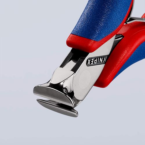 KNIPEX 64 02 115 Elektronikas gala griešanas knaibles ar daudzkomponentu rokturiem 115 mm KNIP/6402115