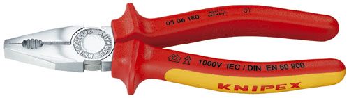 Profesionālas knaibles 0306180 ( 1000V ) KNIPEX KNIP/0306180 4003773021926