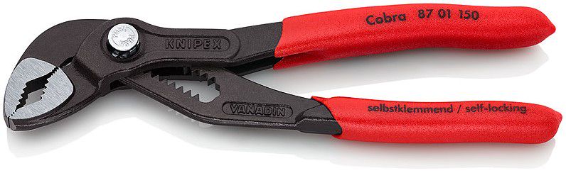 Knaibles ar regulējamu platumu 87 01 150 KNIPEX Cobra KNIP/8701150 4003773060116; 4003773260110