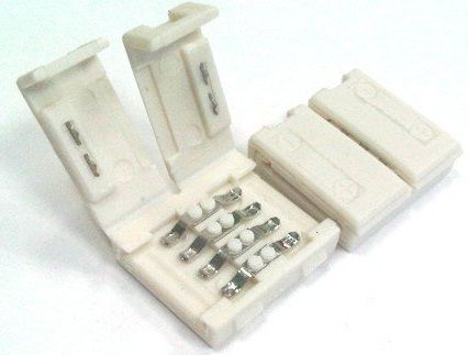 LED RGB lentes savienojums uzspiežams LED-1050RGB