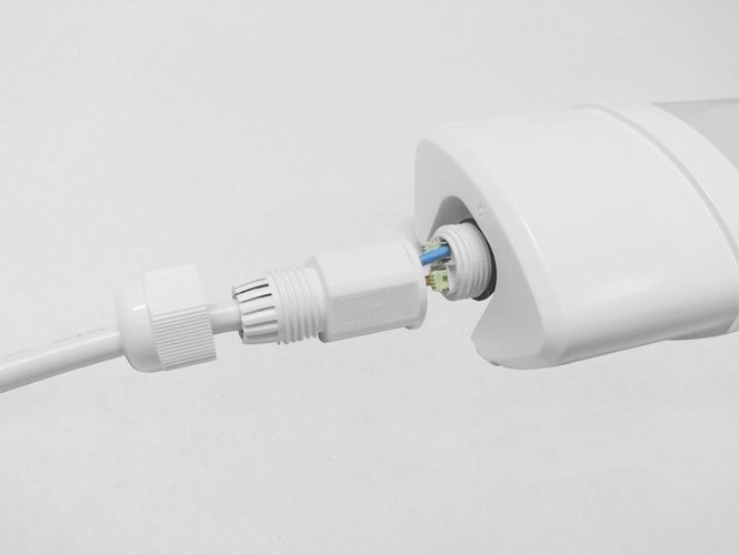 Hermētisks gaismeklis TRI-PROOF, 230Vac, 30W, 3600lm, 65cm, IP65, 4000K, LEDOM 477606 5907777477606