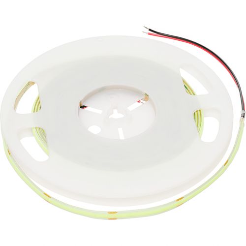 LED sloksne, 24Vdc, 11W/m, COB 480LED/m, zaļa, IP65 ūdensizturīga, 180°. COB-G480-11-24WP