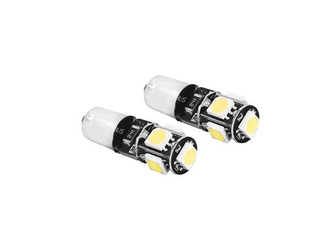 LED Spuldzes  BA9s 12V CANBUS, 2 pcs LL-BA9S-SA46 5902270742862