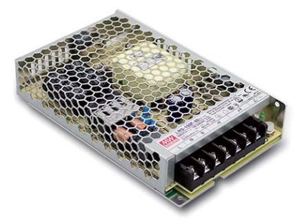 Impulsu barošanas bloks 48V 3.3A slēgts MEAN WELL LRS-150F-48