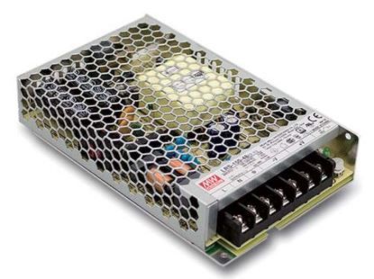 Impulsu barošanas bloks 48V 3.3A slēgts MEAN WELL LRS-150-48