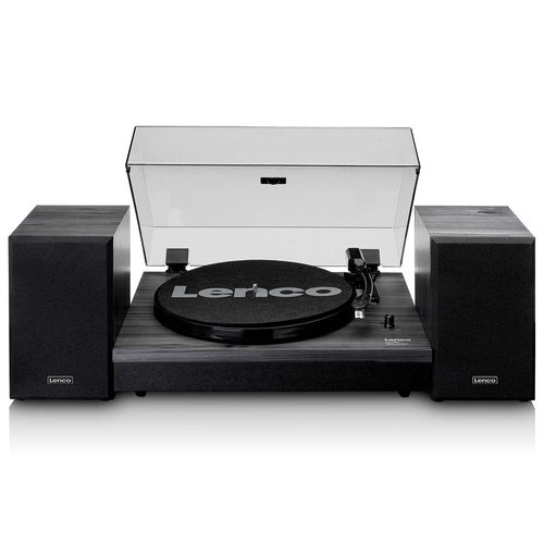 Turntable with Bluetooth® and two external speakers Black LS-300BK 8711902040996