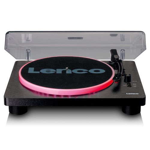 Record Player with PC encoding speakers and lights LS-50LEDBK 8711902066996