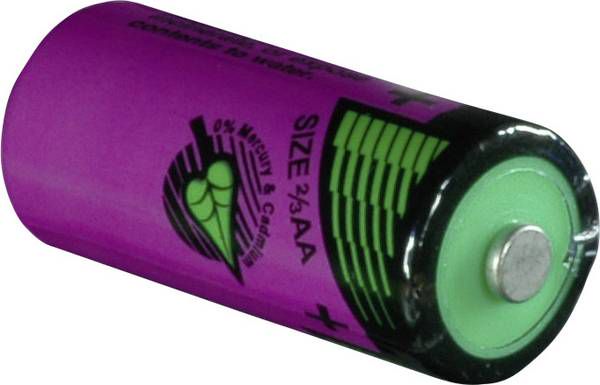 Lithium Battery 2/3AA 3.6V 1.5Ah TADIRAN SL-761/S