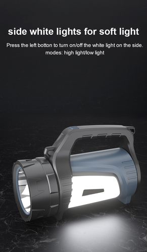 Lukturis ar rokturi M16, 5W 400lm, 3900mAh, līdz 340m, ar POWERBANK SUPERFIRE-M16 6956362931510