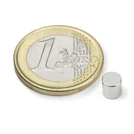 Magnēts Ø5x5mm NdFeB N45 MAG/5x5/NEO