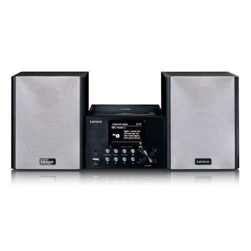 Micro set with internet/ DAB+ radio Bluetooth® CD MP3 Black MC-250BK 8711902043638