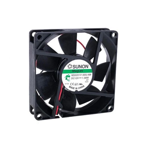 Ventilators 80x80x20mm 12V 61m³/h 38dBA maglev SUNON RoHS ME80201V1-A99