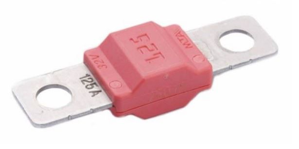 Automašīnas drošinātājs MIDIVAL 125A 32V 40mm MTA MIDIVAL-125A 8010266147076