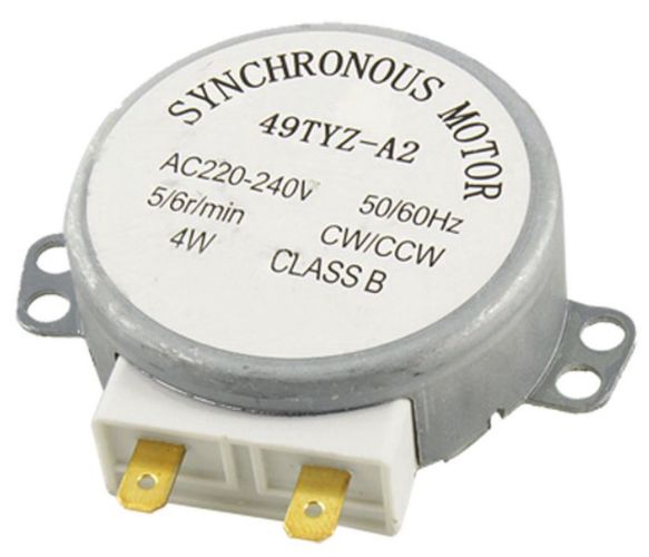 Motors 49TYZ-A2 4W 5-6rpm 230V BEKO, WHIRLPOOL, DELONGHI MB mikroviļņu krāsnij MW-TTM454/BEK 8014025036502
