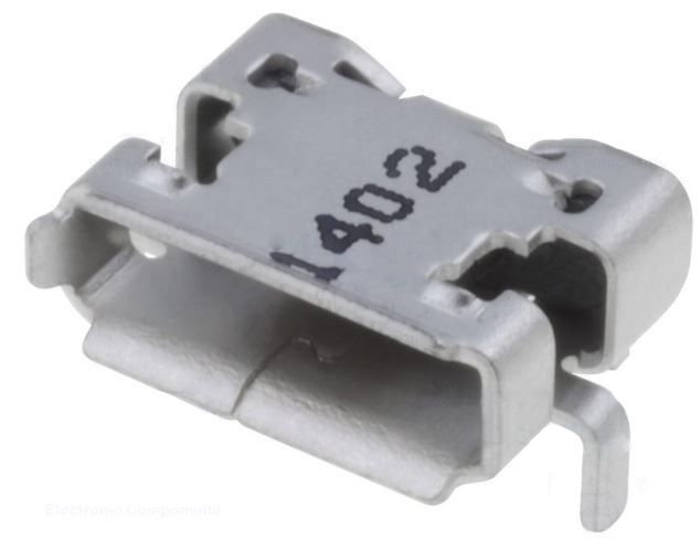 Ligzda Micro USB AB tips SMD ADAM TECH RoHS Micro-USB/CX-AB/2