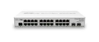 24 port switch MikroTik CSS326-24G-2S+RM 6  SWITCHMIKROTIKCSS32624G