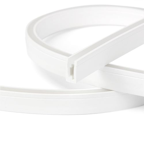 NEON FLEX hermētisks apvalks IP67 5-8mm LED lentēm, 6x12mm, 10m spole N0612B