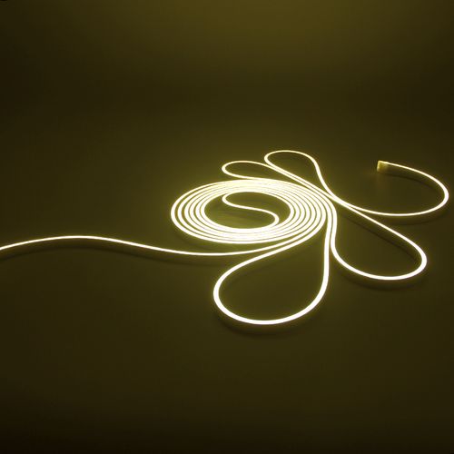 NEON FLEX hermētisks apvalks IP67 5-8mm LED lentēm, 6x12mm, 10m spole N0612B