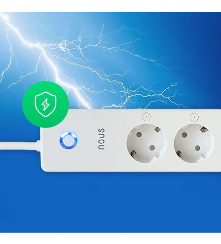 SMARTis Wi-Fi Pagarinātājs A5, 3450W, TUYA / Smart Life, NOUS NOUS-A5 5907772033487