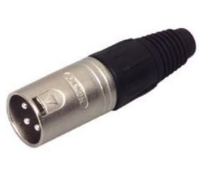Spraudnis XLR  3p.  NEUTRIK NTR-NC3MX 7613187000379