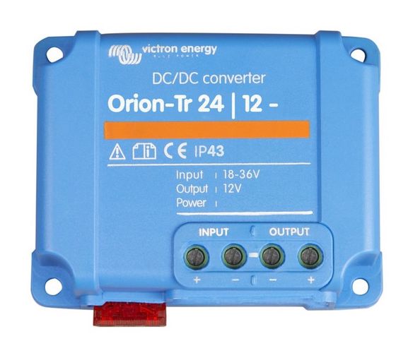 Sprieguma pārveidotājs DC/DC 24V:12V 20A (240W) Orion-Tr, NAV izolēts, IP43, Victron energy ORI241220200 8719076022992