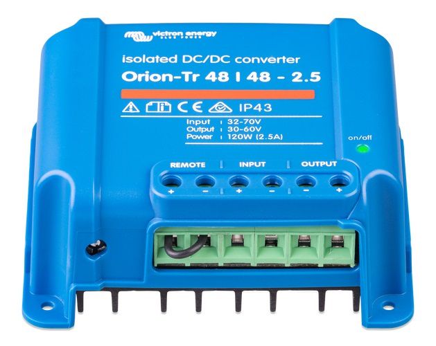 Orion-Tr DC-DC pārveidotāji ar izolāciju Orion-Tr 48v: 48V -2.5A (120W)  ORI484810110 8719076016786