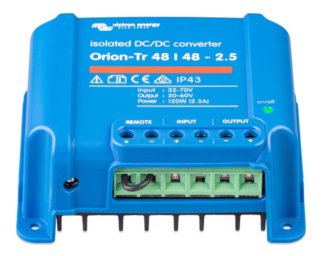 Orion-Tr DC-DC pārveidotāji ar izolāciju Orion-Tr 48v: 48V -2.5A (120W)  ORI484810110 8719076016786
