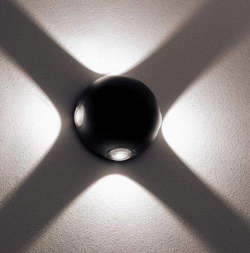 Āra sienas gaismeklis FALENA-3, 9W, 450lm, 4000K, IP54, tumši pelēks, ORO ORO10044 5902533197200