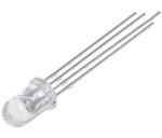 Gaismas diode 5mm RGB 500/1560/750mcd 100° OSTA56A1A-C