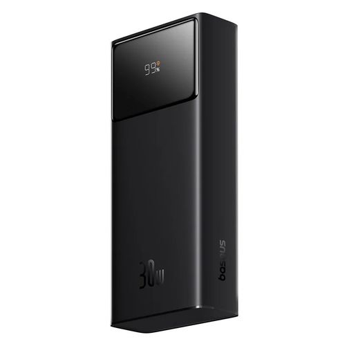 LiPo PowerBank 30000mAh 22.5W PD3.0 QC3.0 2xUSB + USB-C Star-Lord Black BASEUS PPXJ080101 6932172620714