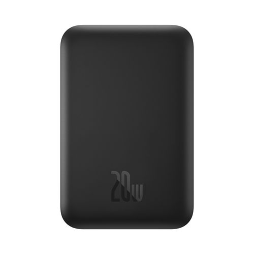 LiPo Powerbank 6000mAh 20W bezvadu uzlāde 15W USB-C Magsafe saderīgs Mini Air melns BASEUS P10059002113-00 6932172641436