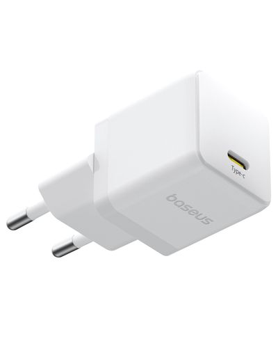 Sienas ātrais lādētājs Palm 20W USB-C QC3.0 PD3.0 ar USB-C kabeli 1 m, balts P10111602213-01 6932172677428