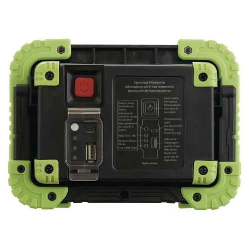 Uzlādējams COB LED darba prožektors, 600 lm, 3000 mAh, powerbank funkcija, IP44, EMOS P4534 8592920077658