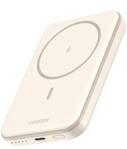 LiPo PowerBank 5000mAh 15W bezvadu QI 7,5W lādētājs, ar magnētu Magsafe PB560 UGREEN UGREEN/25207 6941876222070