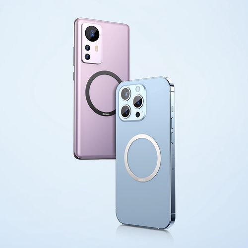 Magnētiskais gredzens viedtālruņiem, sudraba krāsā (2 gab.) PCCH000012 6932172612047