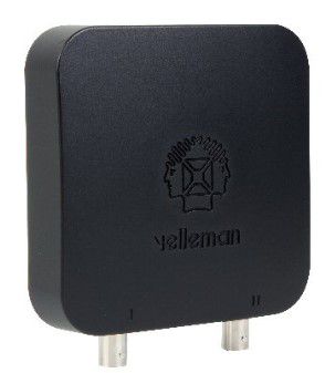USB PC osciloskops un signāla ģenerators, 25 mHz, 2-kanālu, PCSU200 Velleman PCSU200 5410329463694