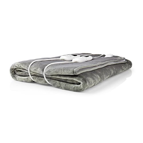 Electric Blanket | Underblanket | 2 Persons | 160 x 140 cm | 9 Heat Settings | 9 h | Washable | Overheating protection | Digital control | Fleece / Polyester PEBL130CWT2 5412810316946
