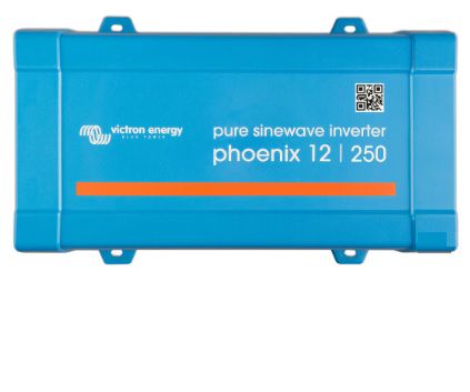 Sprieguma pārveidotājs Phoenix 12Vdc/230Vac SCHUKO 200W ar sinusoidālu izejas spriegumu, VE.Direct, Victron Energy PIN121251200 8719076045205