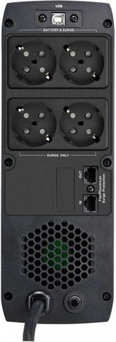 Nepārtrauktās barošanas avots ST1200, 1200VA/720W, AVR, Modificēts sisnus PPF7200600