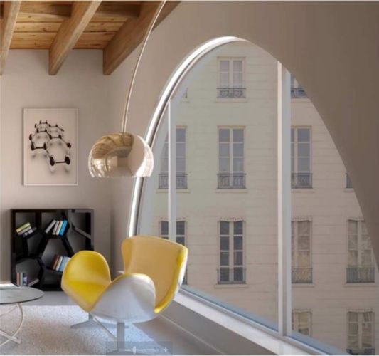 Anodēts aluminija profils LED lentei, lokāms, ARC12, 2m, TOPMET PROF-ARC12-2Ms