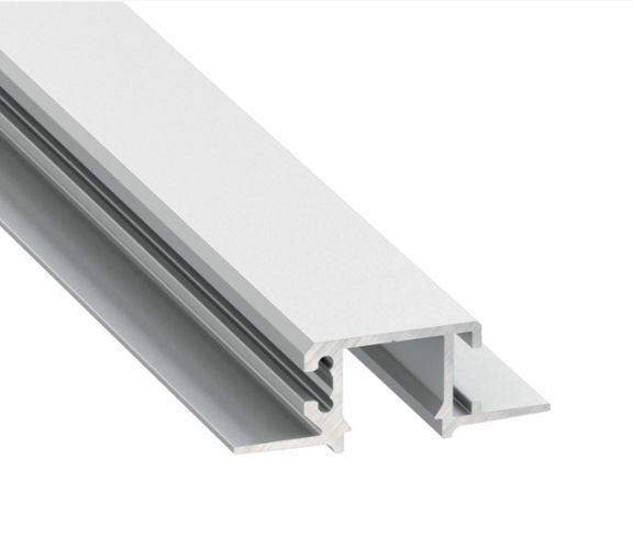 LED profils LUMINES MONO, padziļināts, sudraba anodizēts 2.02m PROF-MONO-2Ms