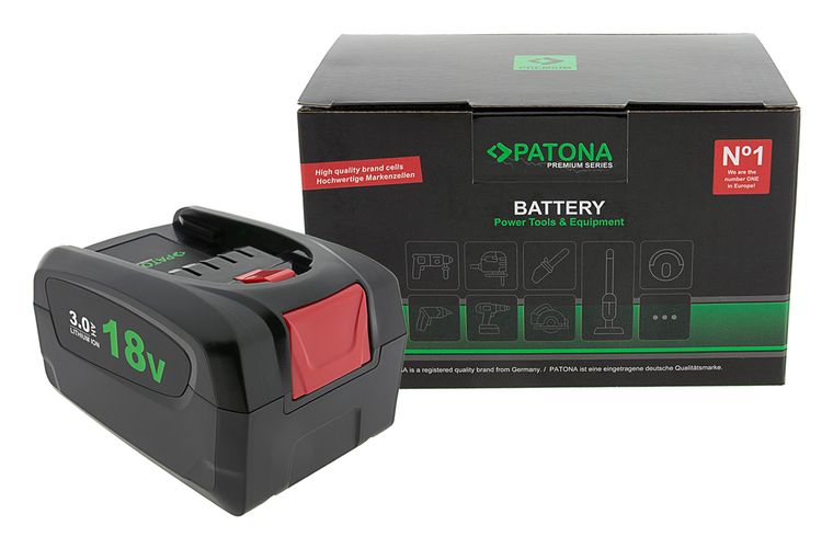 Akumulators Li-Ion 18V 3Ah Bosch PBA18 PATONA PT6159 4055655257282