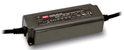 Impulsu barošanas bloks LED 12V 5A, ar vadību DALI2, PFC, IP67, MEAN WELL PWM-60-12DA2